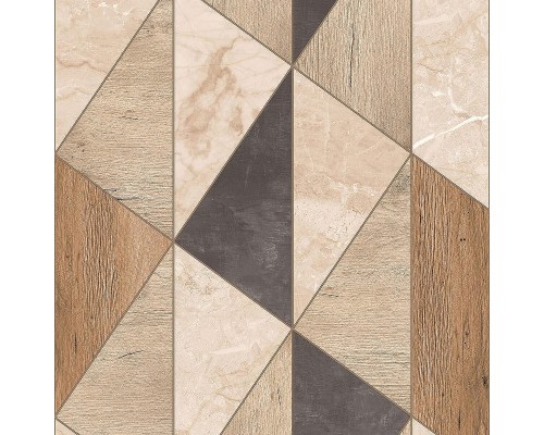 Обои Grandeco Arcadia A 65103 Винил на флизелине (0,53x10,05) Бежевый/Коричневый, Геометрия