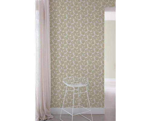 Обои Grandeco Arcadia A 71302 Винил на флизелине (0,53x10,05) Черный/Бежевый, Деревья