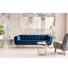 Панно Marburg Lava 46968 Винил на флизелине (2,12x2,7) Серый/Розовый, Облака/Абстракция