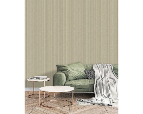 Обои Grandeco Level Two LV 1312 Винил на флизелине (0,53x10,05) Коричневый/Бежевый/Зеленый, Полоса