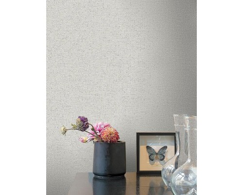 Обои Grandeco Level Two LV 1215 Винил на флизелине (0,53x10,05) Серый, Рогожка