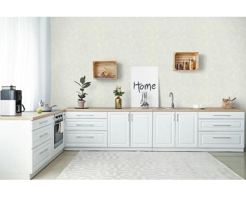 Обои Grandeco Universe 5 VR 1101 Винил на флизелине (1,06x10,05) Белый, Однотонный/Штукатурка