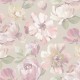 Обои Grandeco Universe 5 UI 3105 Винил на флизелине (1,06x10,05) Бежевый/Зеленый/Розовый, Цветы/Штукатурка