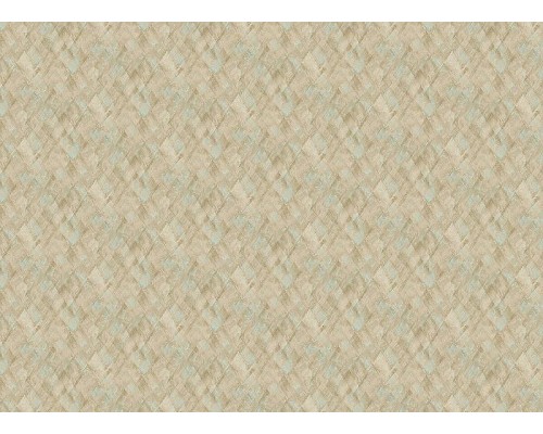 Обои Grandeco Universe 5 UI 3033 Винил на флизелине (1,06x10,05) Бирюзовый/Коричневый, Геометрия/Штукатурка/Ромб