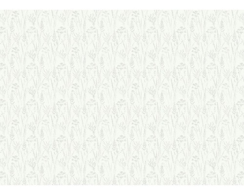 Обои Grandeco Universe 5 UI 3201 Винил на флизелине (1,06x10,05) Сиреневый/Белый, Листья/Цветы/Штукатурка