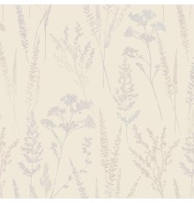 Обои Grandeco Universe 5 UI 3213 Винил на флизелине (1,06x10,05) Бежевый/Коричневый/Розовый, Листья/Цветы/Штукатурка