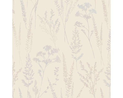 Обои Grandeco Universe 5 UI 3213 Винил на флизелине (1,06x10,05) Бежевый/Коричневый/Розовый, Листья/Цветы/Штукатурка