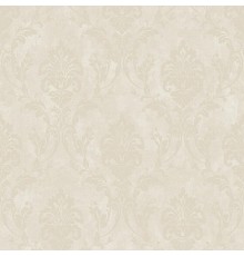 Обои Grandeco Universe 5 UI 2010 Винил на флизелине (1,06x10,05) Бежевый/Серебряный, Штукатурка/Дамаск