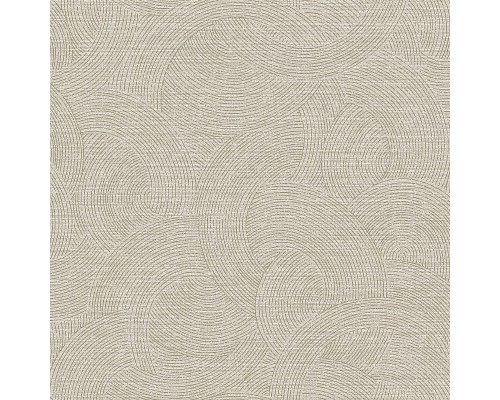 Обои Grandeco Perfect Harmony PH 3304 Винил на флизелине (0,53x10,05) Коричневый/Серый, Круги/Полоса/Рогожка