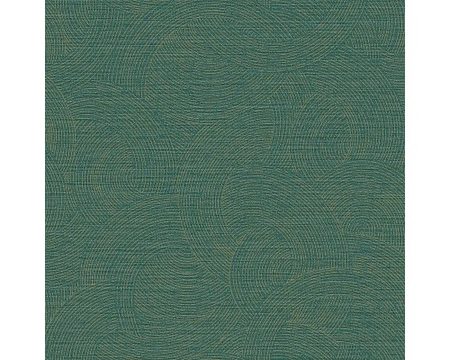 Обои Grandeco Perfect Harmony PH 3309 Винил на флизелине (0,53x10,05) Зеленый/Голубой/Бежевый, Круги/Полоса/Рогожка