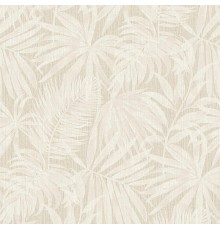 Обои Grandeco Perfect Harmony PH 3402 Винил на флизелине (0,53x10,05) Бежевый, Листья/Рогожка