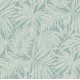 Обои Grandeco Perfect Harmony PH 3406 Винил на флизелине (0,53x10,05) Серый/Голубой, Листья/Рогожка