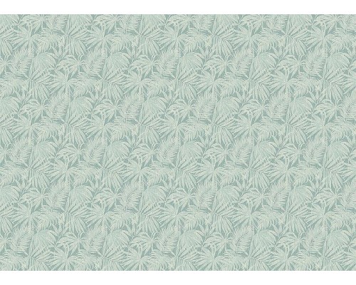 Обои Grandeco Perfect Harmony PH 3406 Винил на флизелине (0,53x10,05) Серый/Голубой, Листья/Рогожка