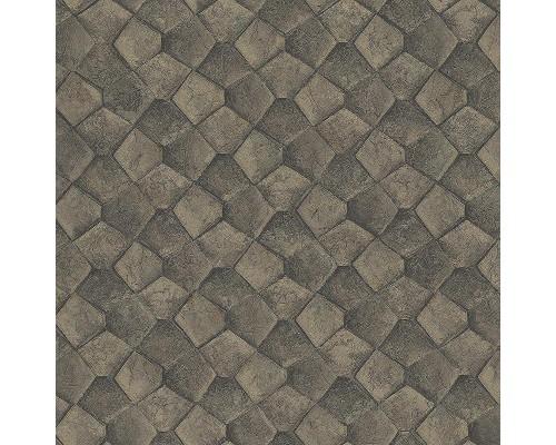Обои Marburg Eclectic 34909 Винил на флизелине (0,70x10,05) Коричневый/Серый, Геометрия