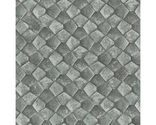 Обои Marburg Eclectic 34933 Винил на флизелине (0,70x10,05) Зеленый, Геометрия