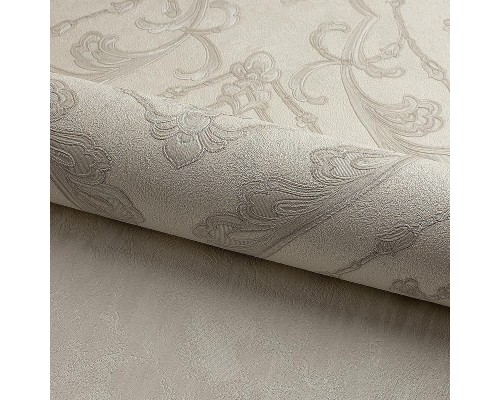 Обои Fipar Grand Classic R 28011 Винил на флизелине (1,06x10,05) Серый/Бежевый, Орнамент