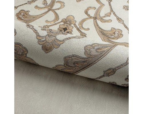 Обои Fipar Grand Classic R 28012 Винил на флизелине (1,06x10,05) Бежевый/Коричневый, Орнамент