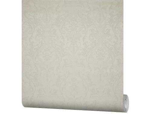Обои Fipar Grand Classic R 28021 Винил на флизелине (1,06x10,05) Бежевый/Серый, Дамаск