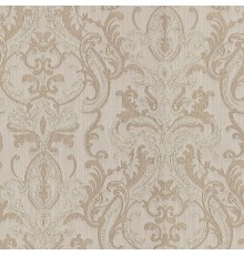 Обои Fipar Grand Classic R 28023 Винил на флизелине (1,06x10,05) Бежевый/Коричневый, Дамаск