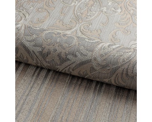 Обои Fipar Grand Classic R 28024 Винил на флизелине (1,06x10,05) Серый/Бежевый, Дамаск