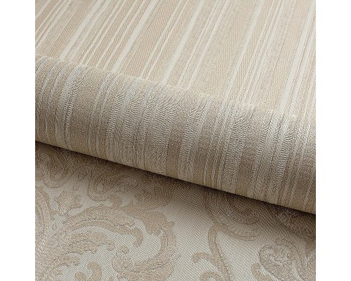 Обои Fipar Grand Classic R 28027 Винил на флизелине (1,06x10,05) Бежевый/Коричневый, Полоса