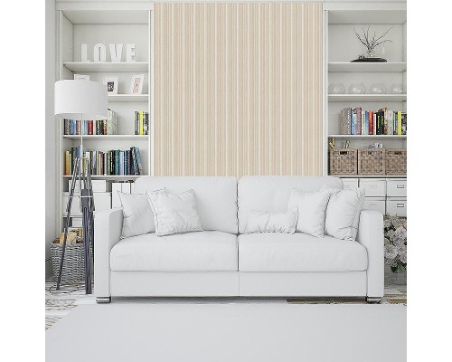 Обои Fipar Grand Classic R 28028 Винил на флизелине (1,06x10,05) Коричневый, Полоса