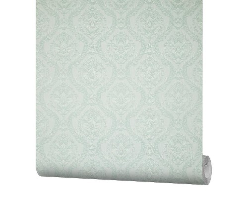 Обои Fipar Grand Classic R 28034 Винил на флизелине (1,06x10,05) Зеленый, Дамаск