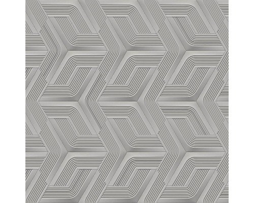 Обои Zambaiti Parati Lamborghini III Z12811 Винил на флизелине (0,7x10,05) Серый, Геометрия