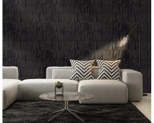 Обои Zambaiti Parati Lamborghini III Z12817 Винил на флизелине (0,7x10,05) Серый/Бежевый, Геометрия