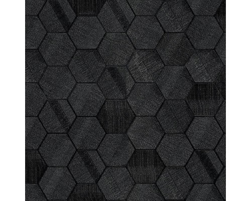 Обои Zambaiti Parati Lamborghini III Z12825 Винил на флизелине (0,7x10,05) Черный, Геометрия/Ромб