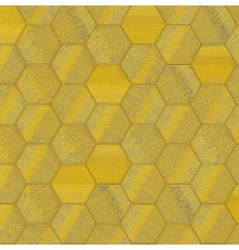 Обои Zambaiti Parati Lamborghini III Z12826 Винил на флизелине (0,7x10,05) Желтый, Геометрия/Ромб