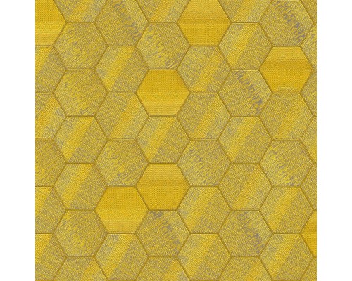 Обои Zambaiti Parati Lamborghini III Z12826 Винил на флизелине (0,7x10,05) Желтый, Геометрия/Ромб