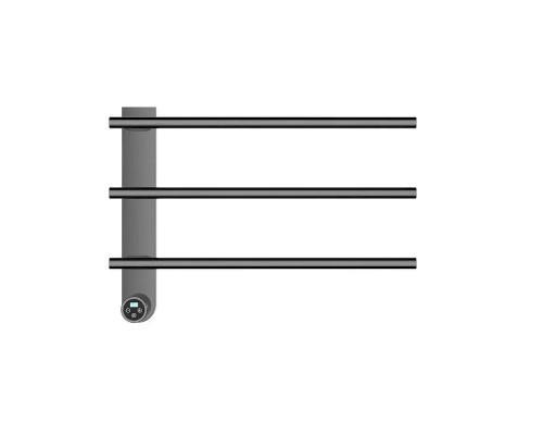 Электрический полотенцесушитель AQUAme 42х52 AQM3113GM цвет Темный металл шлифованный