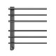 Электрический полотенцесушитель AQUAme 61х52 AQM3116GM цвет Темный металл шлифованный