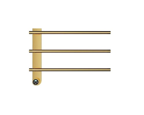 Электрический полотенцесушитель AQUAme 42х52 AQM3113BG цвет Золото шлифованное