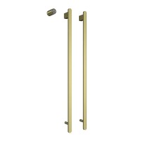 Электрический полотенцесушитель AQUAme 100х45 AQM3132BG цвет Золото шлифованное