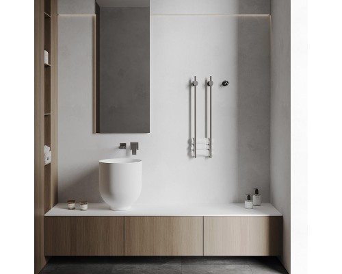 Электрический полотенцесушитель Abber Charme AH4002 цвет Хром