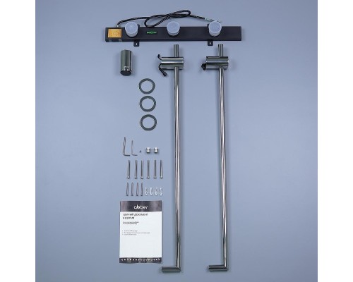 Электрический полотенцесушитель Abber Charme AH4002 цвет Хром