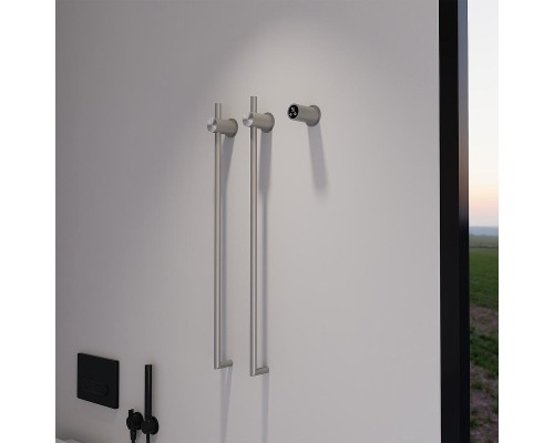 Электрический полотенцесушитель Abber Charme AH4002BST цвет Сталь брашированная