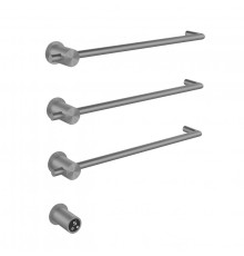 Электрический полотенцесушитель Abber Charme AH4003BST цвет Сталь брашированная