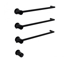 Электрический полотенцесушитель Abber Charme AH4003MB цвет Черный матовый