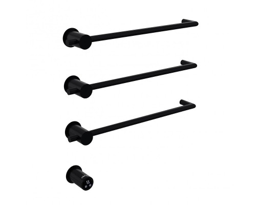 Электрический полотенцесушитель Abber Charme AH4003MB цвет Черный матовый