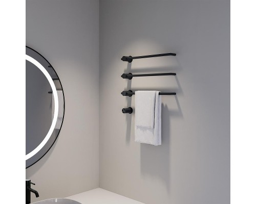 Электрический полотенцесушитель Abber Charme AH4003MB цвет Черный матовый