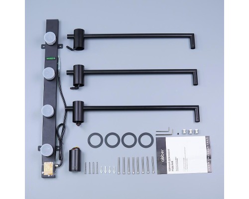 Электрический полотенцесушитель Abber Charme AH4003MB цвет Черный матовый