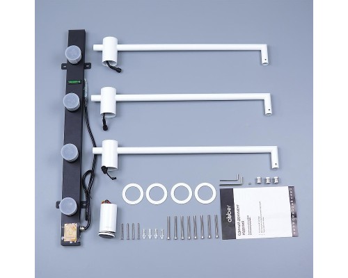 Электрический полотенцесушитель Abber Charme AH4003MW цвет Белый матовый