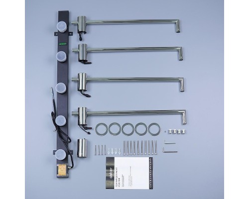 Электрический полотенцесушитель Abber Charme AH4004 цвет Хром