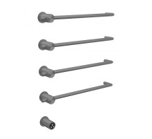 Электрический полотенцесушитель Abber Charme AH4004BST цвет Сталь брашированная