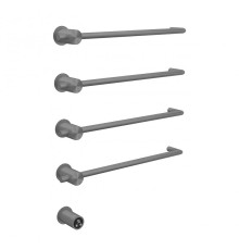 Электрический полотенцесушитель Abber Charme AH4004BST цвет Сталь брашированная