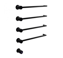 Электрический полотенцесушитель Abber Charme AH4004MB цвет Черный матовый