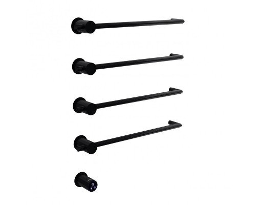 Электрический полотенцесушитель Abber Charme AH4004MB цвет Черный матовый